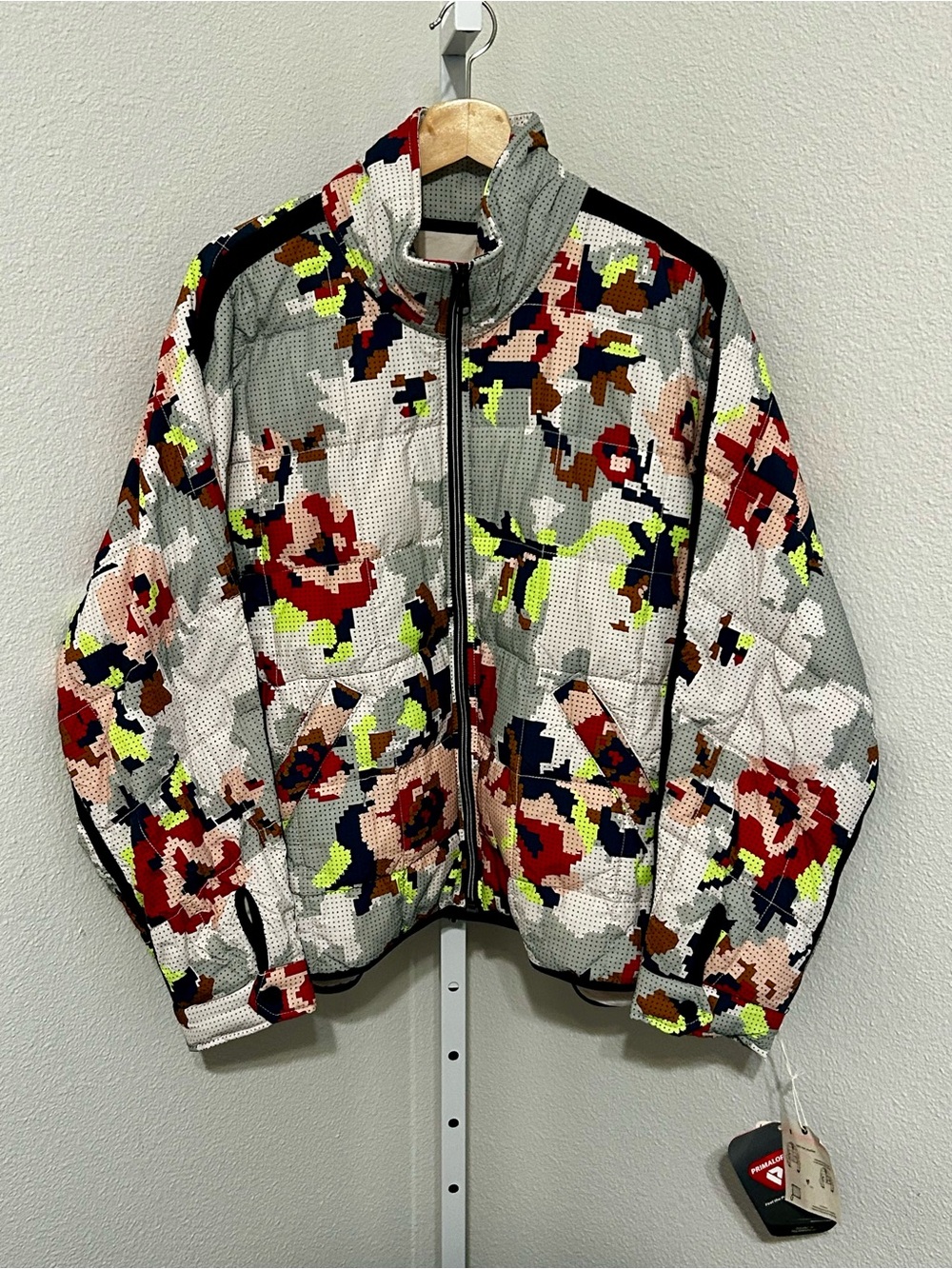 NWT Free People Movement Packable Quilted Bomber Jacket Multicolor - Picture 12 of 12